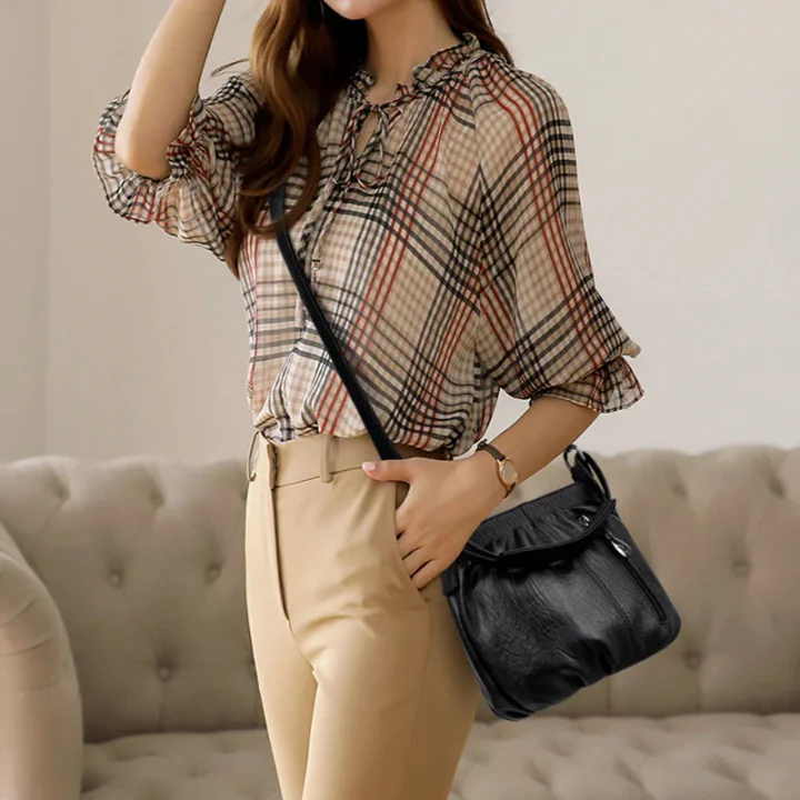 Barthy | Plisierte Umhängetasche