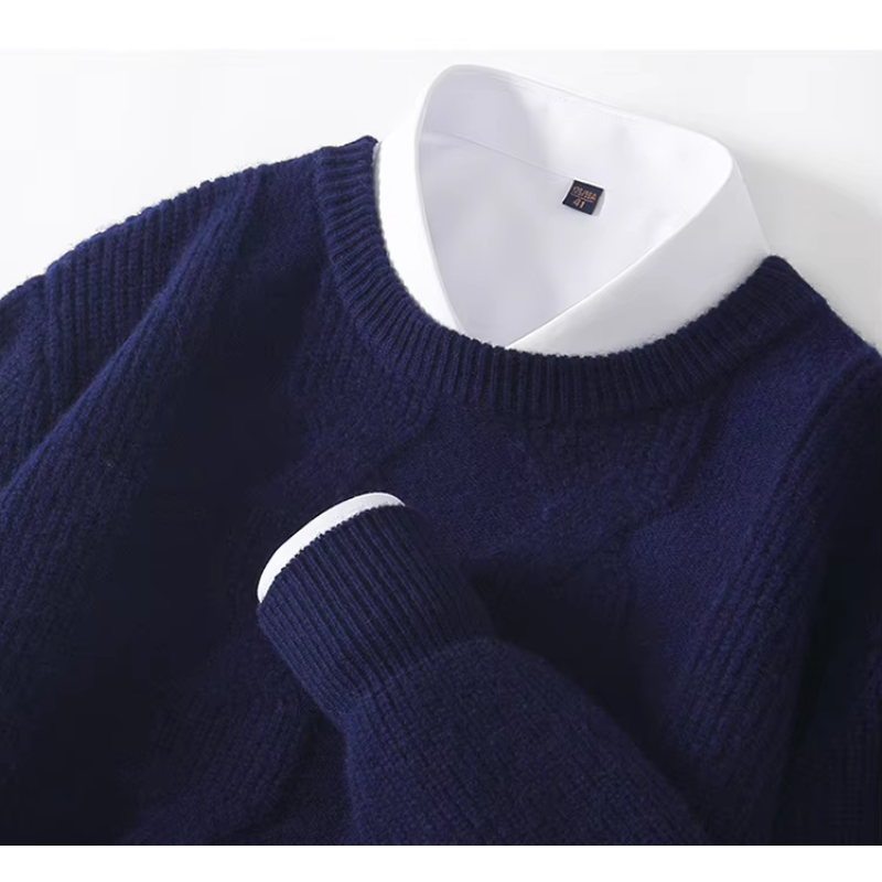 Alpmaxx - Wollpullover Herren – Klassischer Pullover für Alltag & Freizeit