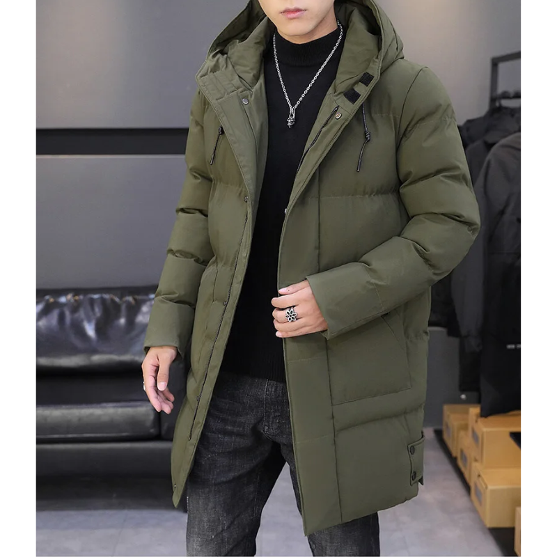 Festorn - Parka Winterjacke Herren – Fleece Gefüttert, Winddicht, Mit Kapuze