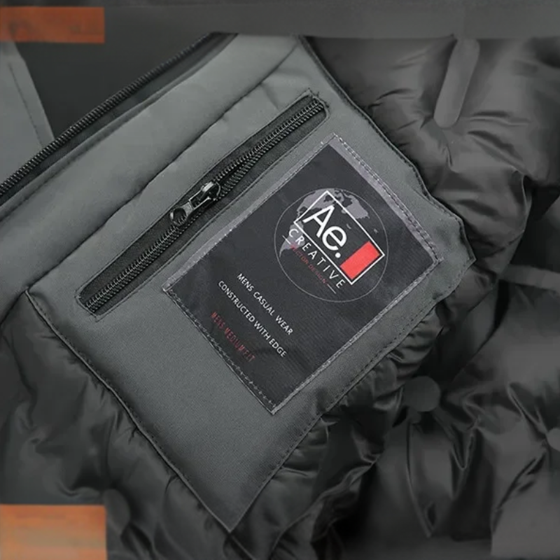 Regenix - Wasserdichter Wintermantel Männer – Winddicht, Atmungsaktiv, Outdoorjacke