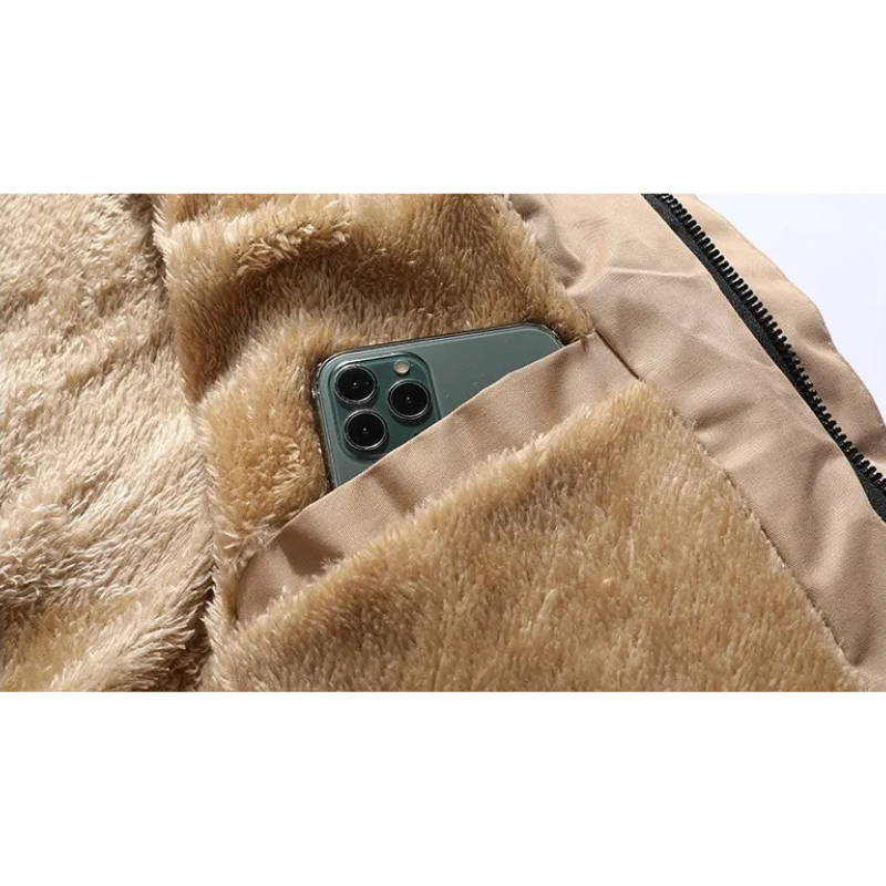 Weissak - Parka Winterjacke Herren – Wetterfest, Outdoorjacke, Fleece Innenfutter