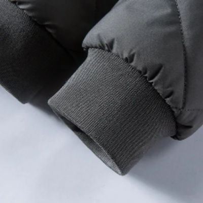 Brovian - Gewattierte Jacke Herren mit warmem Fleecefutter und Reißverschluss