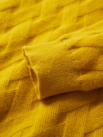 Pulwoll - Wollpullover Herren – Klassischer Strickpullover mit V-Ausschnitt