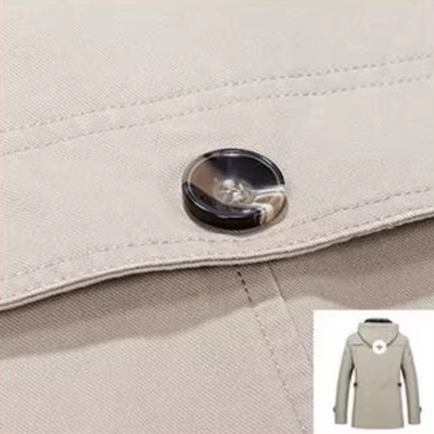 Waldorn - Parka Winterjacke Herren – Lang, Warm Gefüttert, Mit Kapuze