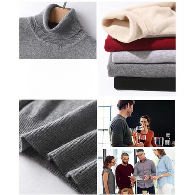 Wollwin - Wollpullover Herren – Weicher Pullover für Alltag & Freizeit