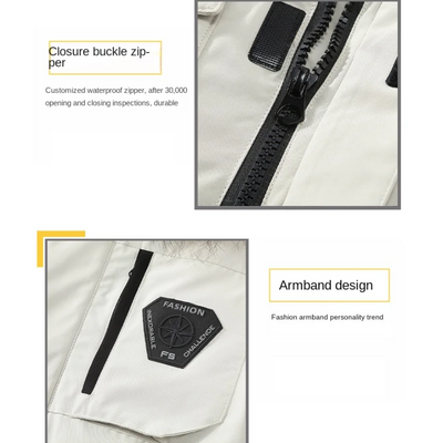 Sturmen - Parka Winterjacke Herren – Wetterfest, Fleece Innenfutter, Outdoorjacke