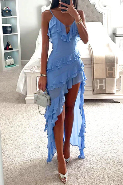 Elegantes Sommer‑Maxikleid Damen – Fließendes Viskose Kleid