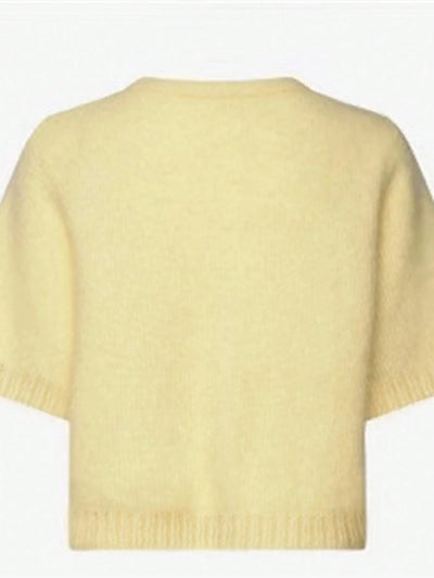 Strick-Cardigan mit kurzen Ärmeln – Lässig, Leicht & Ideal für den Sommer