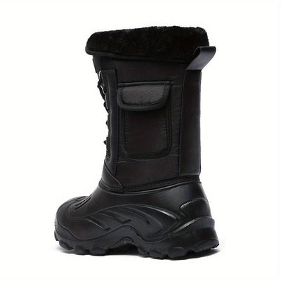 Winterschuhe Herren | Outdoor Hoher Stiefel Mit Schnürung