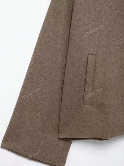 Cropped Wolljacke mit Knopfleiste – Zeitlos, Parisian & Herbstready