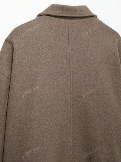 Cropped Wolljacke mit Knopfleiste – Zeitlos, Parisian & Herbstready