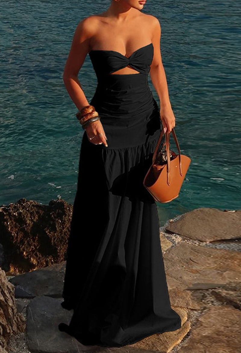 Fira | Bustierkleid Elegant Lang