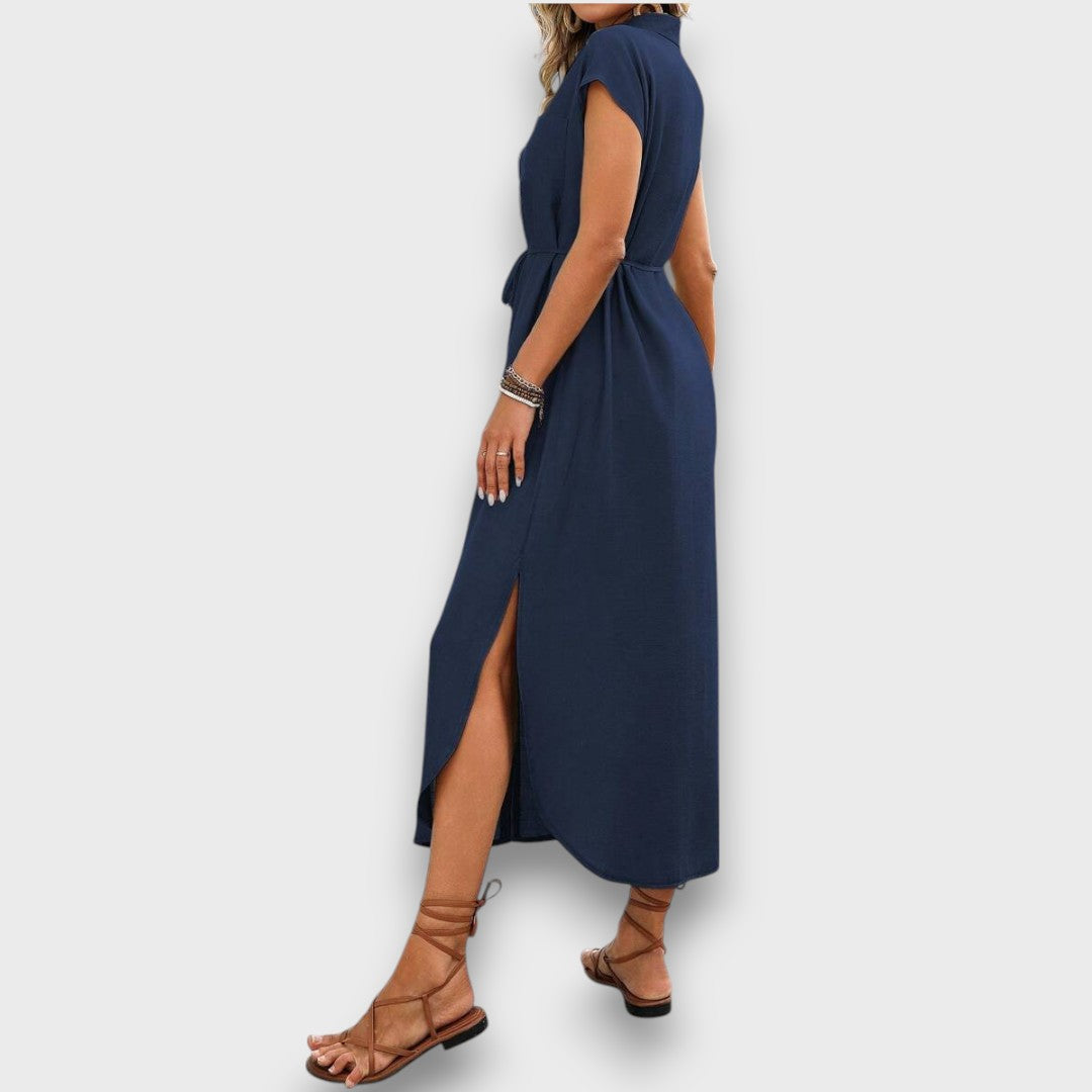 Vivienne – Hemdblusenkleid mit stilvoller Lässigkeit