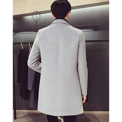 Silvolk - Mantel Jacke Herren – Moderner Business-Mantel für Herbst und Winter