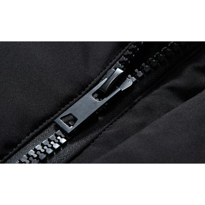 Mantzen - Langer Wintermantel Herren Mit Kapuze Warm Gefüttert Winddicht