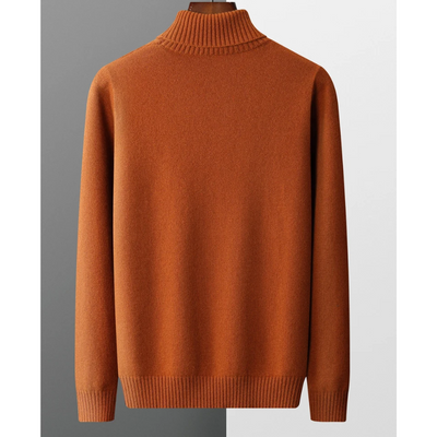 Feinlux - Wollpullover Herren – Weicher Pullover mit Strukturmuster