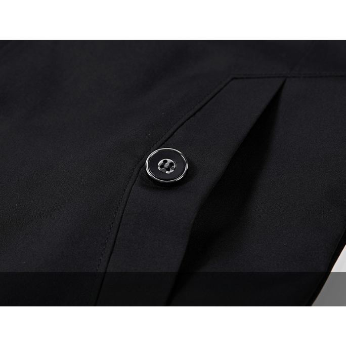 Landkam - Mantel Jacke Herren – Wasserabweisender Outdoor-Mantel mit Stehkragen