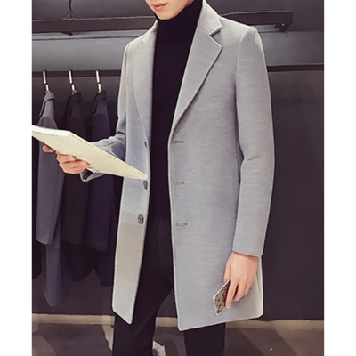 Sturmon - Mantel Jacke Herren – Eleganter Slim-Fit Blazer für Herbst und Winter