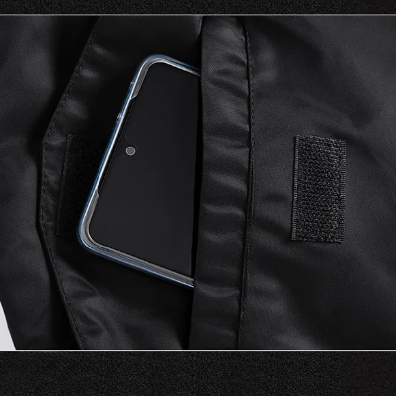 Waldmor - Wintermantel Männer mit mehreren Taschen, Winddichte Outdoor-Jacke