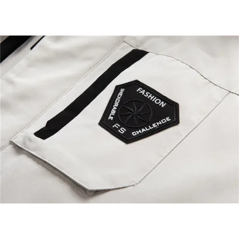 Schwarf - Parka Winterjacke Herren – Winddicht, Wetterfest, Outdoorjacke