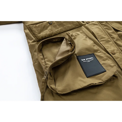 Frostam - Parka Winterjacke Herren – Warm, Wetterfest, Outdoorjacke