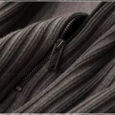 Gemwoll - Wollpullover Herren – Eleganter Pullover mit Zipper-Kragen