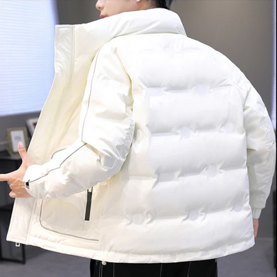 Wintexx - Daunenjacke Herren Warm Gefüttert Winddicht Mit Kapuze