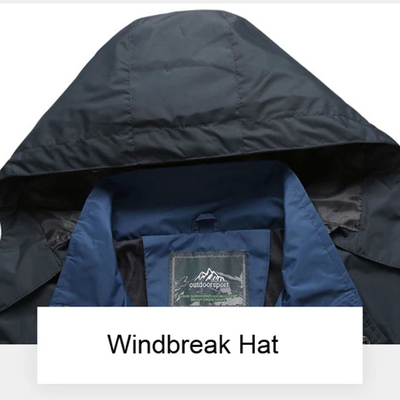 Hivolux - Wasserdichter Wintermantel Männer – Winddicht, Leicht, Outdoorjacke