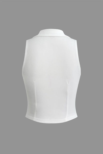 Zoey | Elegantes Zweiteiler-Set mit Weste & Faltenrock