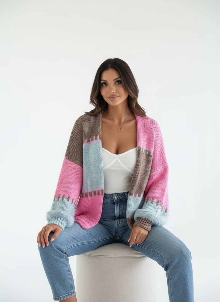 Nova | Damenpullover mit Laternenärmeln