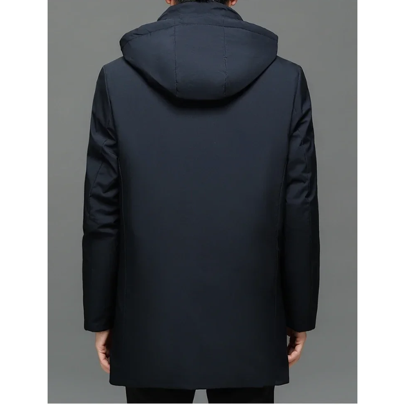 Grauwal - Parka Winterjacke Herren – Winddicht, Warm Gefüttert, Mit Kapuze