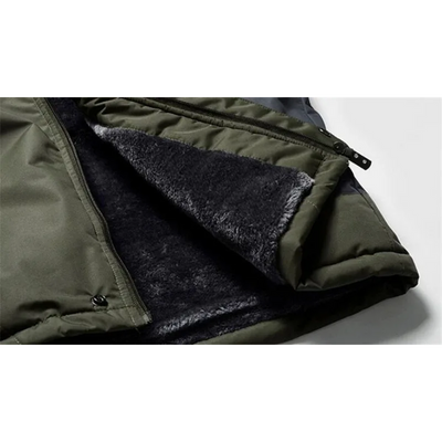 Frostix - Wasserdichter Wintermantel Männer – Warm, Wetterfest, Mit Kapuze