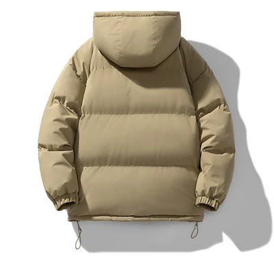 Jackord - Pufferjacke Herren Mit Kapuze Wasserdicht Winddicht Winterjacke