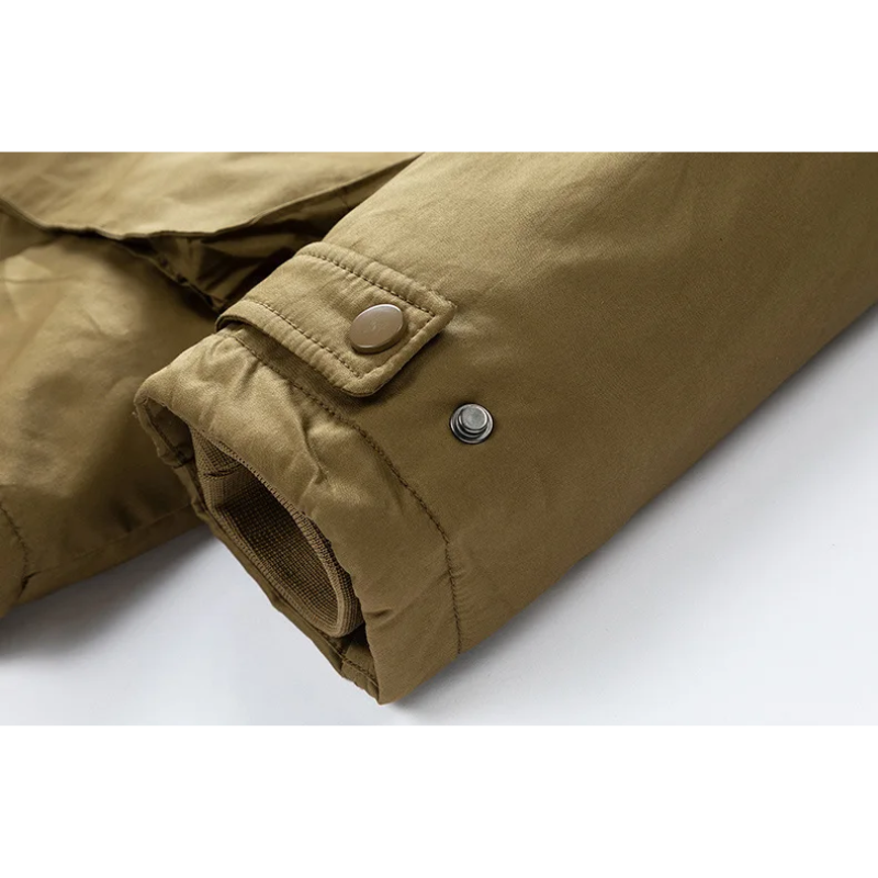 Frostam - Parka Winterjacke Herren – Warm, Wetterfest, Outdoorjacke