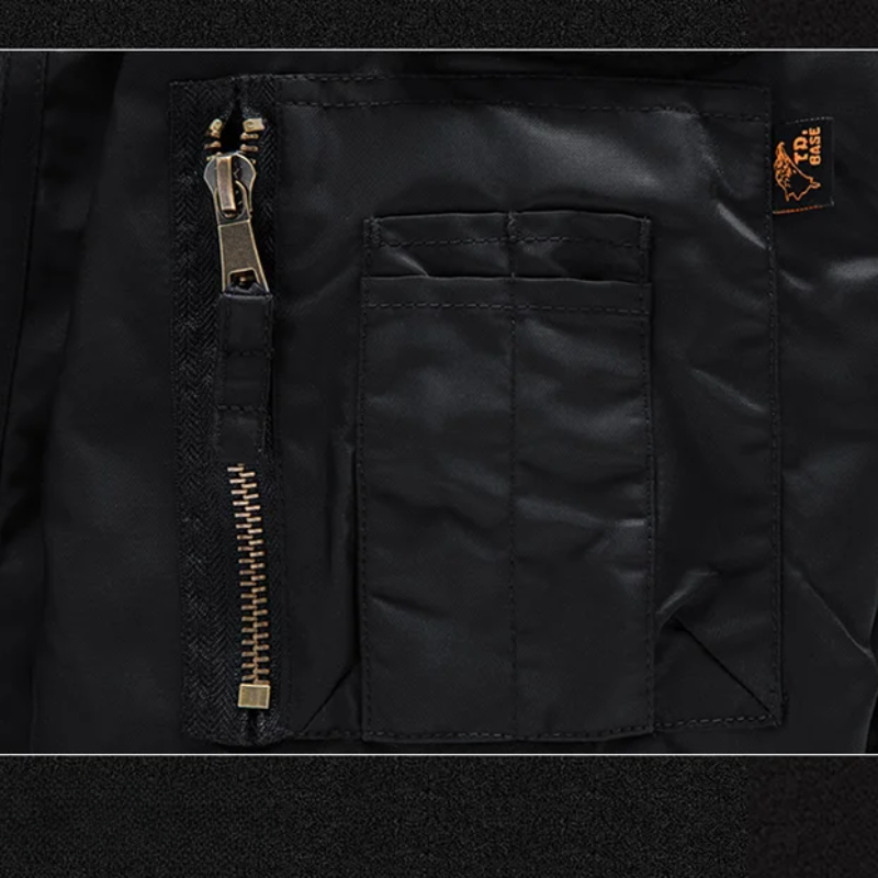 Waldmor - Wintermantel Männer mit mehreren Taschen, Winddichte Outdoor-Jacke