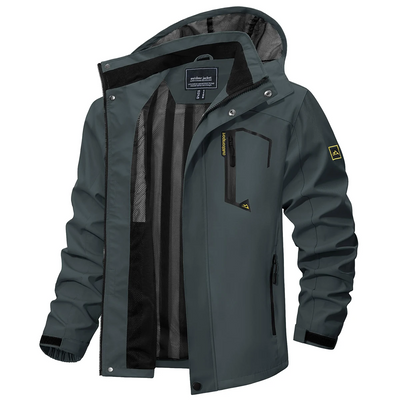 Arkturo - Wasserdichter Wintermantel Männer – Thermo Fleece, Winddicht, Outdoor