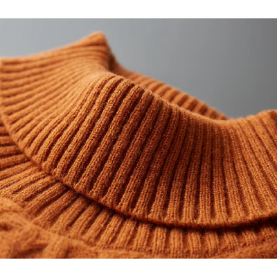 Feinlux - Wollpullover Herren – Weicher Pullover mit Strukturmuster