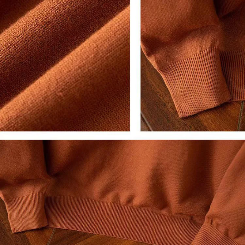 Wolllux - Wollpullover Herren – Leichter Pullover für Alltag & Büro