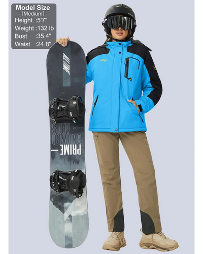 Schneus - Wasserdichter Wintermantel Männer – Wetterfest, Atmungsaktiv, Mit Kapuze