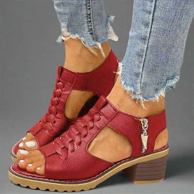 Gertrud | Orthopädische Sandalen mit premium Absatzkomfort