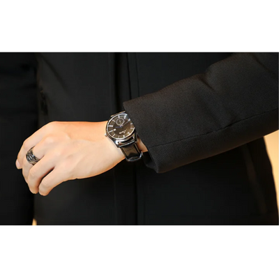 Wetterl - Langer Wintermantel Herren Wasserdicht Winddicht Mit Kapuze Gefüttert