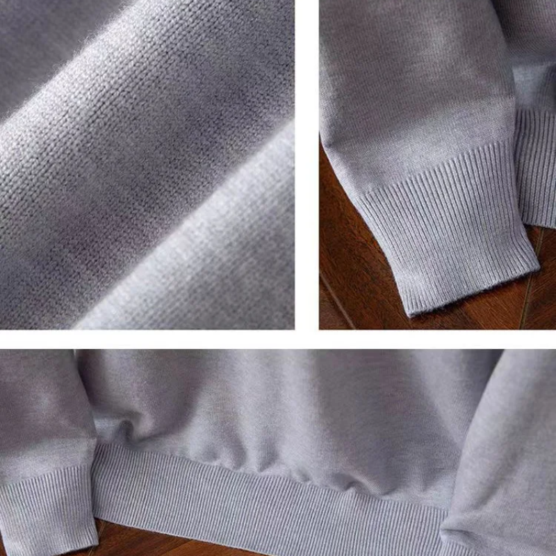 Wolllux - Wollpullover Herren – Leichter Pullover für Alltag & Büro