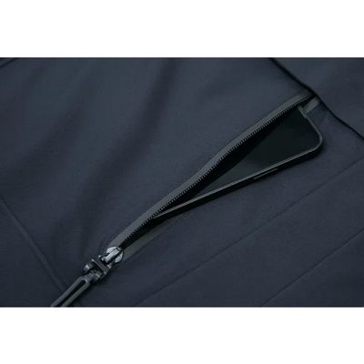 Kaltfur - Langer Wintermantel Herren Daunenmantel Warm Gefüttert Mit Kapuze