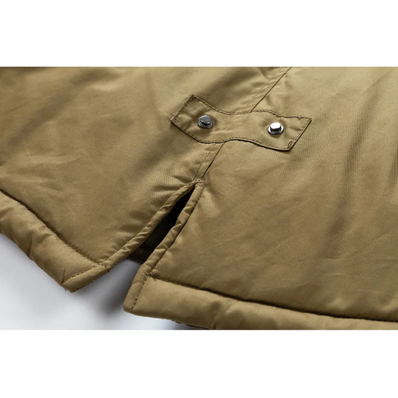 Frostam - Parka Winterjacke Herren – Warm, Wetterfest, Outdoorjacke