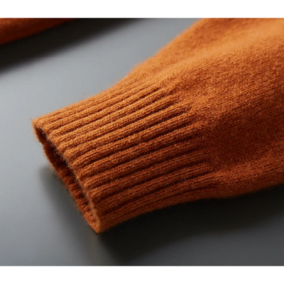 Feinlux - Wollpullover Herren – Weicher Pullover mit Strukturmuster