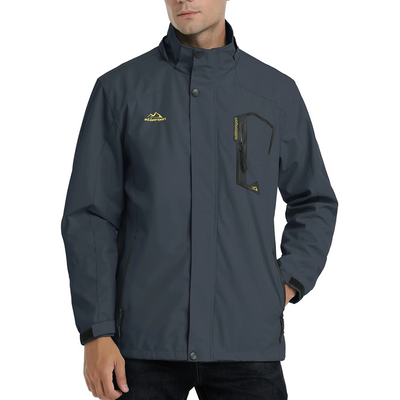 Arkturo - Wasserdichter Wintermantel Männer – Thermo Fleece, Winddicht, Outdoor