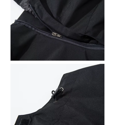 Feldlux - Wasserdichter Wintermantel Männer – Wetterfest, Warm, Mit Kapuze