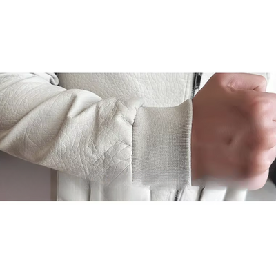 Zendolt - Lederjacke Herren mit Stehkragen, Klassische Bikerjacke aus Echtleder