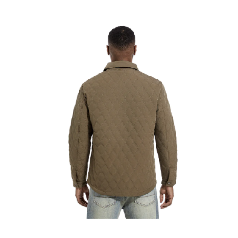 Nordvex - Gewattierte Jacke Herren mit Brusttaschen und Knopfleiste