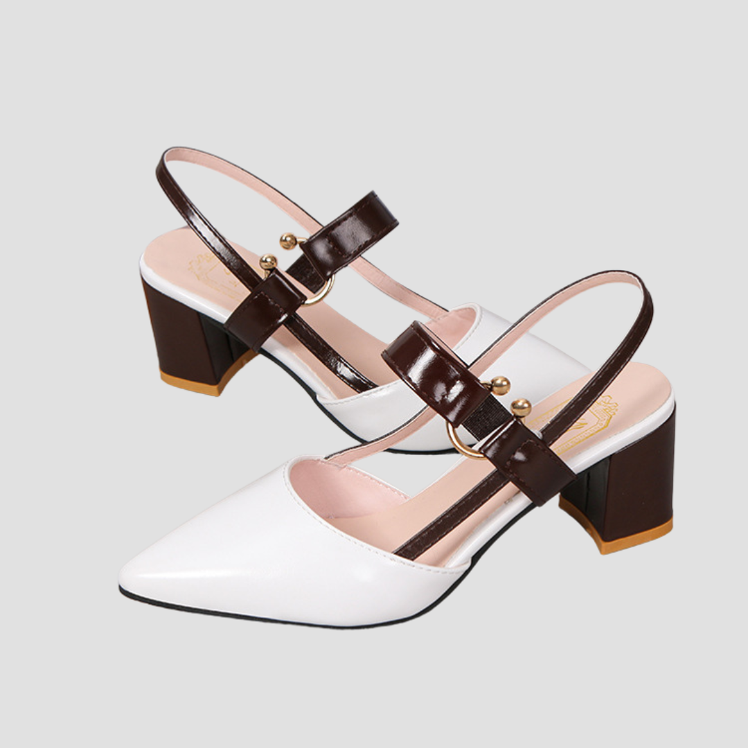 Nia | Orthopädische Komfort-Sandalen mit Blockabsatz